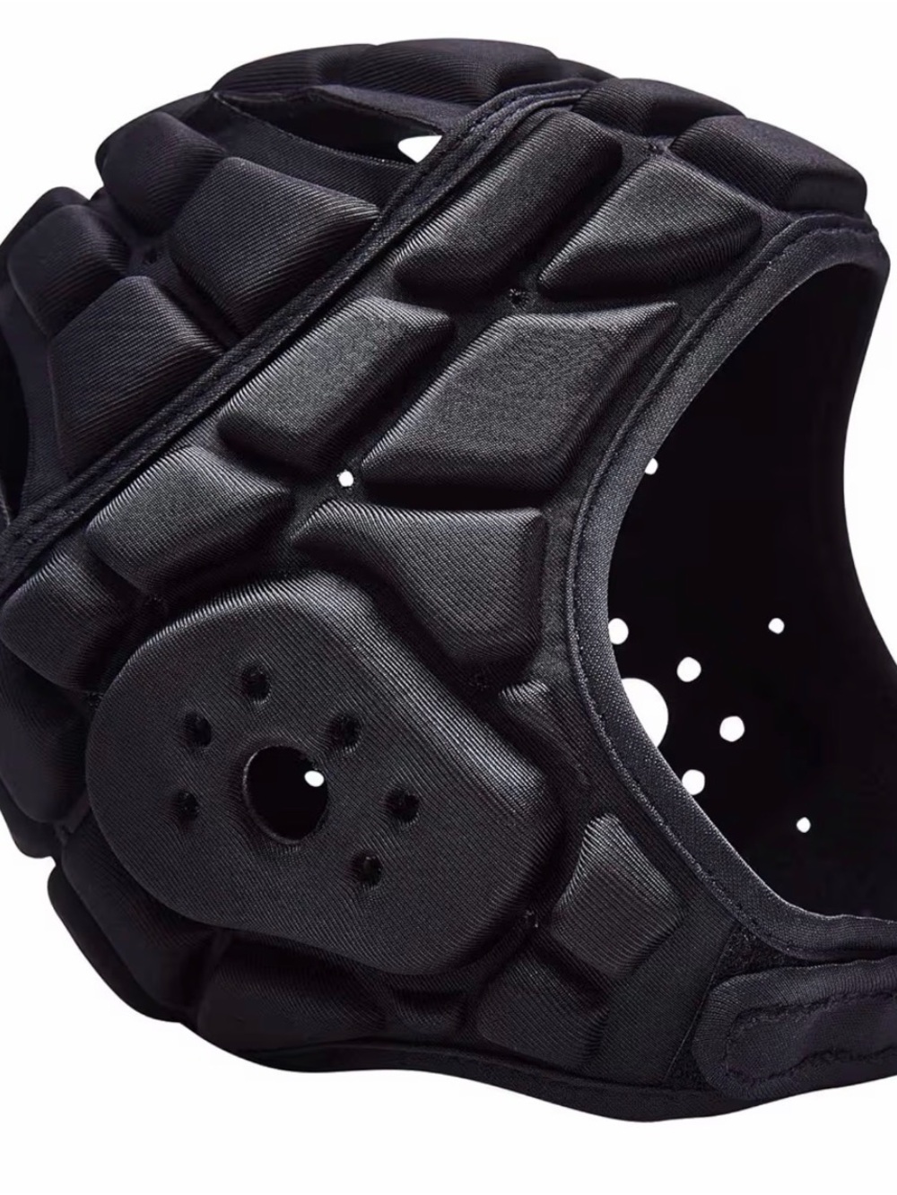 Kids Protective Black Padded Face Mask. BB2